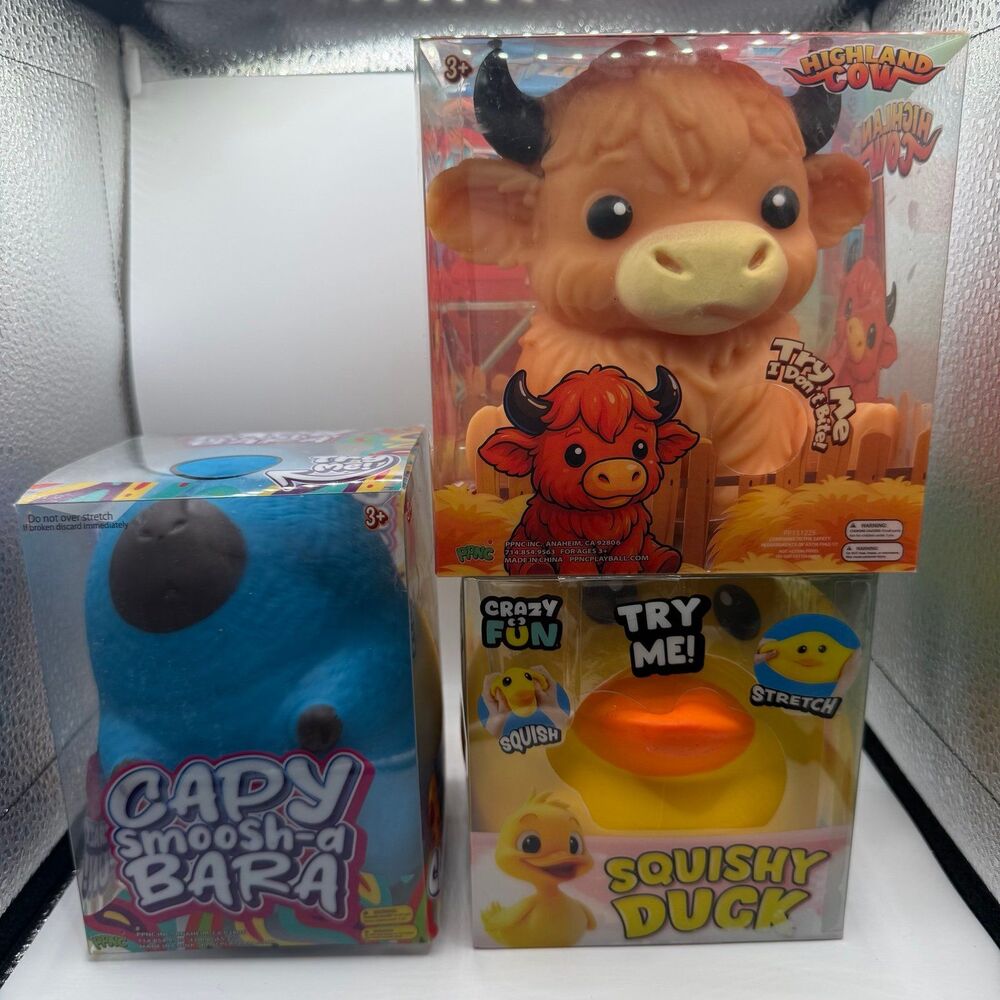 Five Below - Viral Jumbo Squishy Bundle: 3 Pieces (See Photos/ Read Description)